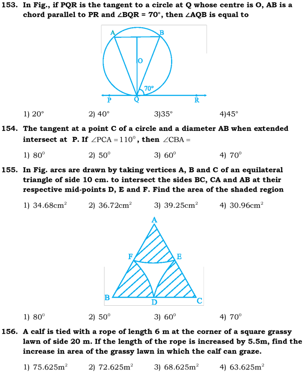 NTSE SAT Questions